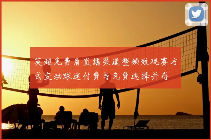 英超免费看直播渠道整顿致观赛方式变动球迷付费与免费选择并存